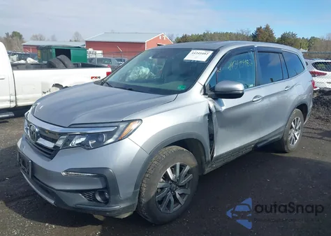 2021 Honda Pilot Awd Ex-L из США, поврежденный, VIN 5FNYF6H57MB069764
